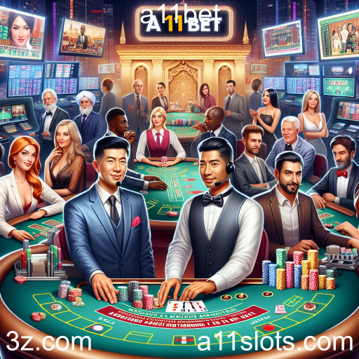A Experiência Imersiva dos Cassinos ao Vivo na a11bet